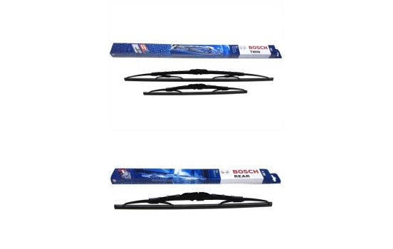 Pack économique de balais d'essuie-glace Bosch 533 + H380