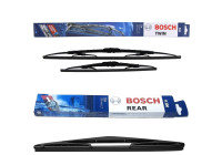 Pack économique de balais d'essuie-glace Bosch 534 + H300