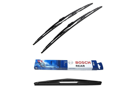 Pack économique de balais d'essuie-glace Bosch 552S + H300