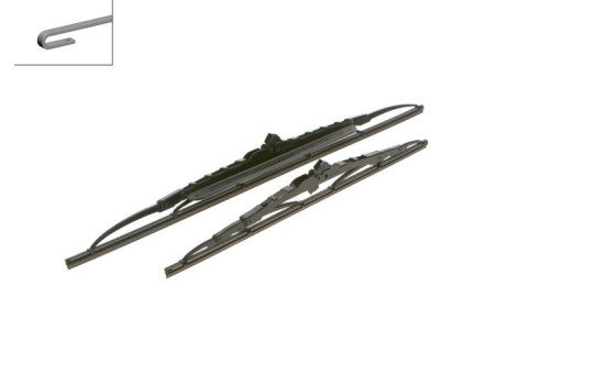 Pack économique de balais d'essuie-glace Bosch 552S + H595, Image 17
