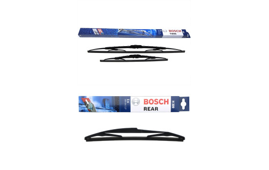 Pack économique de balais d'essuie-glace Bosch 553 + H309