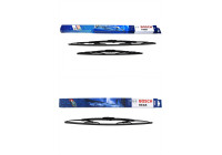 Pack économique de balais d'essuie-glace Bosch 601 + H500