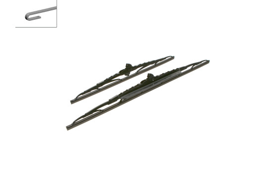 Pack économique de balais d'essuie-glace Bosch 604S + H282, Image 5