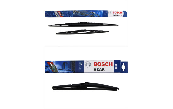 Pack économique de balais d'essuie-glace Bosch 604S + H801