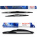 Pack économique de balais d'essuie-glace Bosch 604S + H840