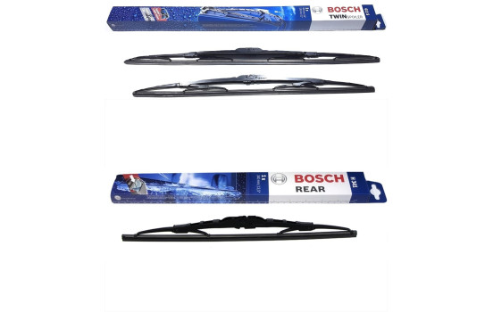 Pack économique de balais d'essuie-glace Bosch 611S + H341