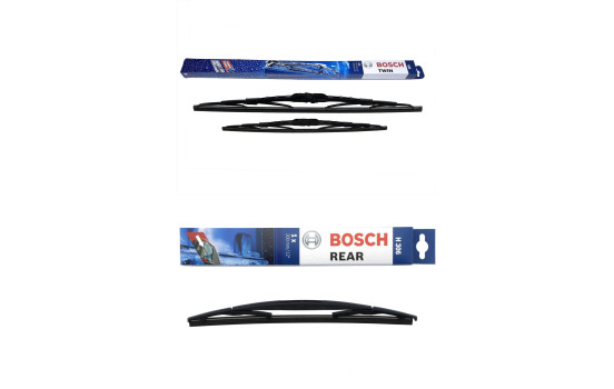 Pack économique de balais d'essuie-glace Bosch 653 + H306