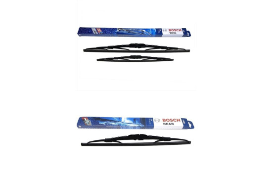 Pack économique de balais d'essuie-glace Bosch 653 + H400