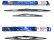 Pack économique de balais d'essuie-glace Bosch 653S + H500