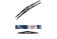 Pack économique de balais d'essuie-glace Bosch 727 + H282