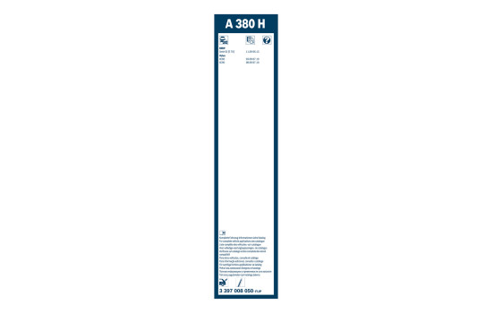 Pack économique de balais d'essuie-glace Bosch 801 + A380H, Image 15