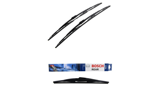 Pack économique de balais d'essuie-glace Bosch 801 + H370