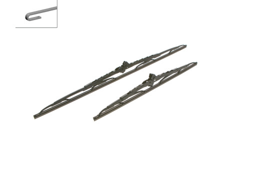 Pack économique de balais d'essuie-glace Bosch 803 + H409, Image 5