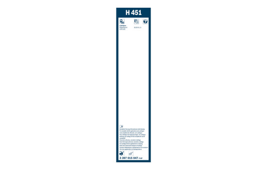 Pack économique de balais d'essuie-glace Bosch 808 + H451, Image 14