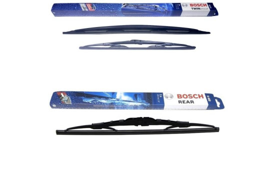 Pack économique de balais d'essuie-glace Bosch 813S + H400