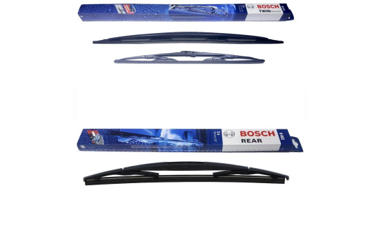 Pack économique de balais d'essuie-glace Bosch 813S + H402
