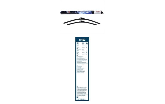 Pack économique de balais d'essuie-glace Bosch A088S + H412