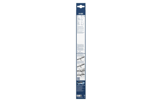 Pack économique de balais d'essuie-glace Bosch A096S + H405, Image 9