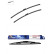 Pack économique de balais d'essuie-glace Bosch A100S + H341