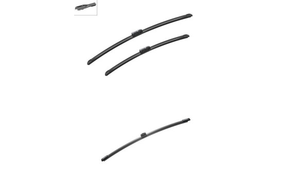 Pack économique de balais d'essuie-glace Bosch A164S + A332H