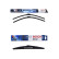 Pack économique de balais d'essuie-glace Bosch A187S + H312