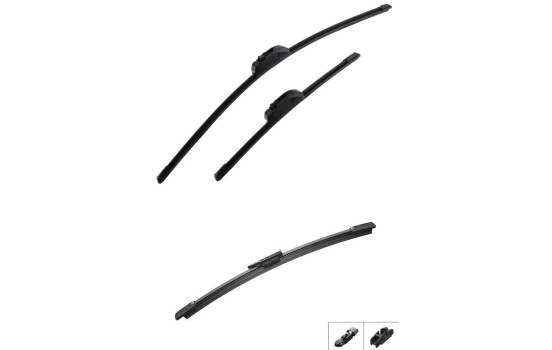 Pack économique de balais d'essuie-glace Bosch A204S + AM24H