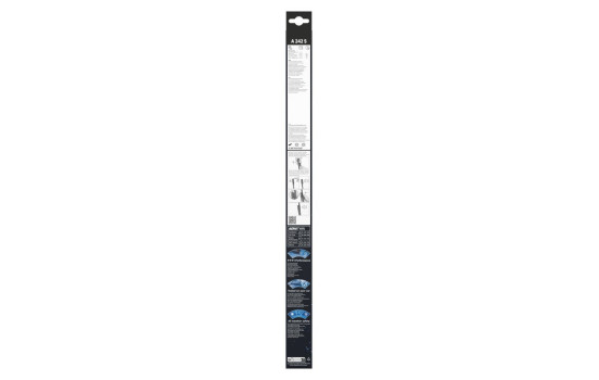 Pack économique de balais d'essuie-glace Bosch A242S + A301H, Image 12