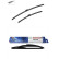 Pack économique de balais d'essuie-glace Bosch A312S + H301