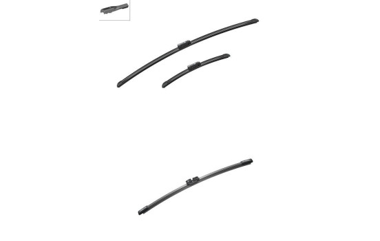Pack économique de balais d'essuie-glace Bosch A404S + A283H