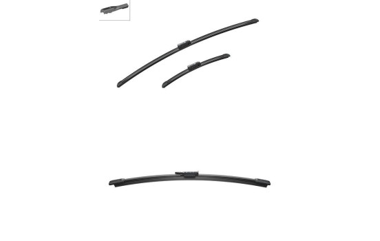 Pack économique de balais d'essuie-glace Bosch A404S + AM28H