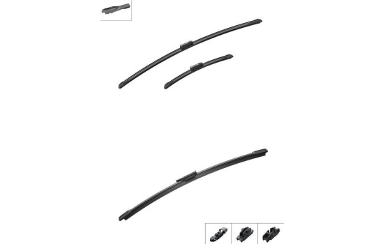 Pack économique de balais d'essuie-glace Bosch A404S + AM30H