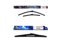 Pack économique de balais d'essuie-glace Bosch A414S + H351