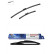 Pack économique de balais d'essuie-glace Bosch A519S + H301