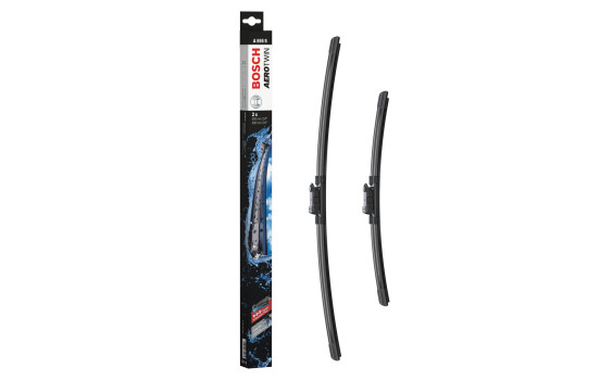 Pack économique de balais d'essuie-glace Bosch A555S + A360H, Image 2