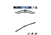 Pack économique de balais d'essuie-glace Bosch A555S + AM30H