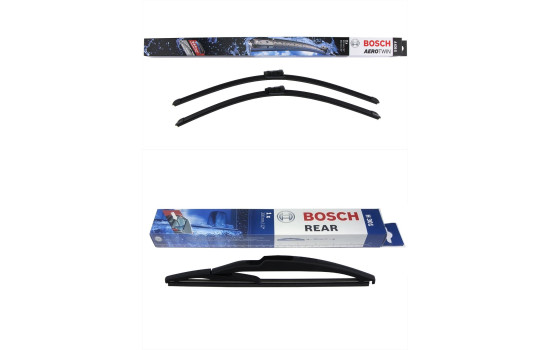 Pack économique de balais d'essuie-glace Bosch A636S + H301
