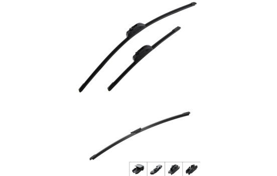 Pack économique de balais d'essuie-glace Bosch A638S + AM40H