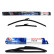 Pack économique de balais d'essuie-glace Bosch A868S + H840