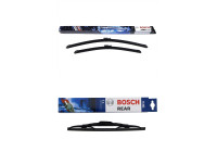 Pack économique de balais d'essuie-glace Bosch A951S + H282