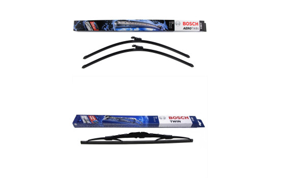 Pack économique de balais d'essuie-glace Bosch A966S + 400U