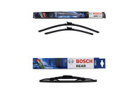 Pack économique de balais d'essuie-glace Bosch A974S + H282