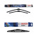 Pack économique de balais d'essuie-glace Bosch A974S + H282