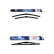 Pack économique de balais d'essuie-glace Bosch A977S + H341