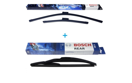 Pack économique de balais d'essuie-glace Bosch AM466S + H301