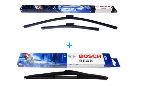 Pack économique de balais d'essuie-glace Bosch AM466S + H304