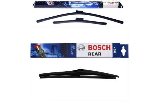 Pack économique de balais d'essuie-glace Bosch AM466S + H801