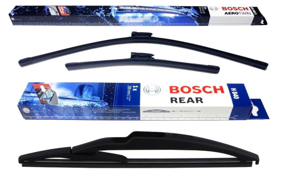 Pack économique de balais d'essuie-glace Bosch AM466S + H840