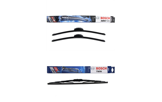 Pack économique de balais d'essuie-glace Bosch AR480S + 450U