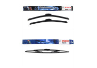 Pack économique de balais d'essuie-glace Bosch AR532S + H500