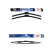 Pack économique de balais d'essuie-glace Bosch AR533S + H500